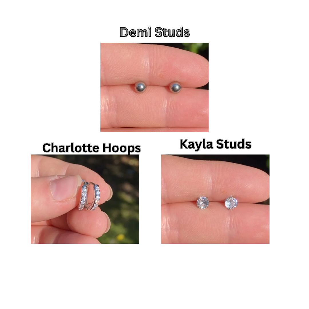 Mega Earring Mystery box - 3 pairs of earrings