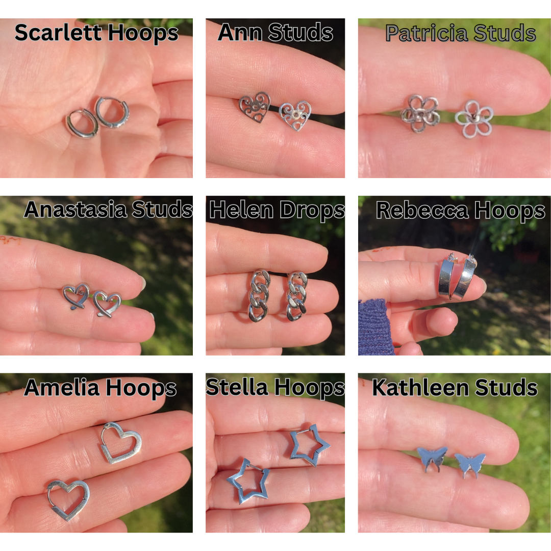 Mega Earring Mystery box - 3 pairs of earrings