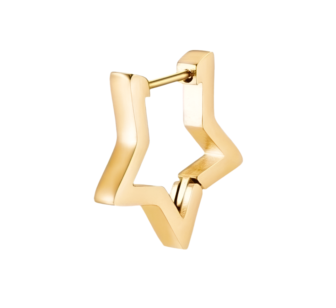 Stella Hoops - Star hoops