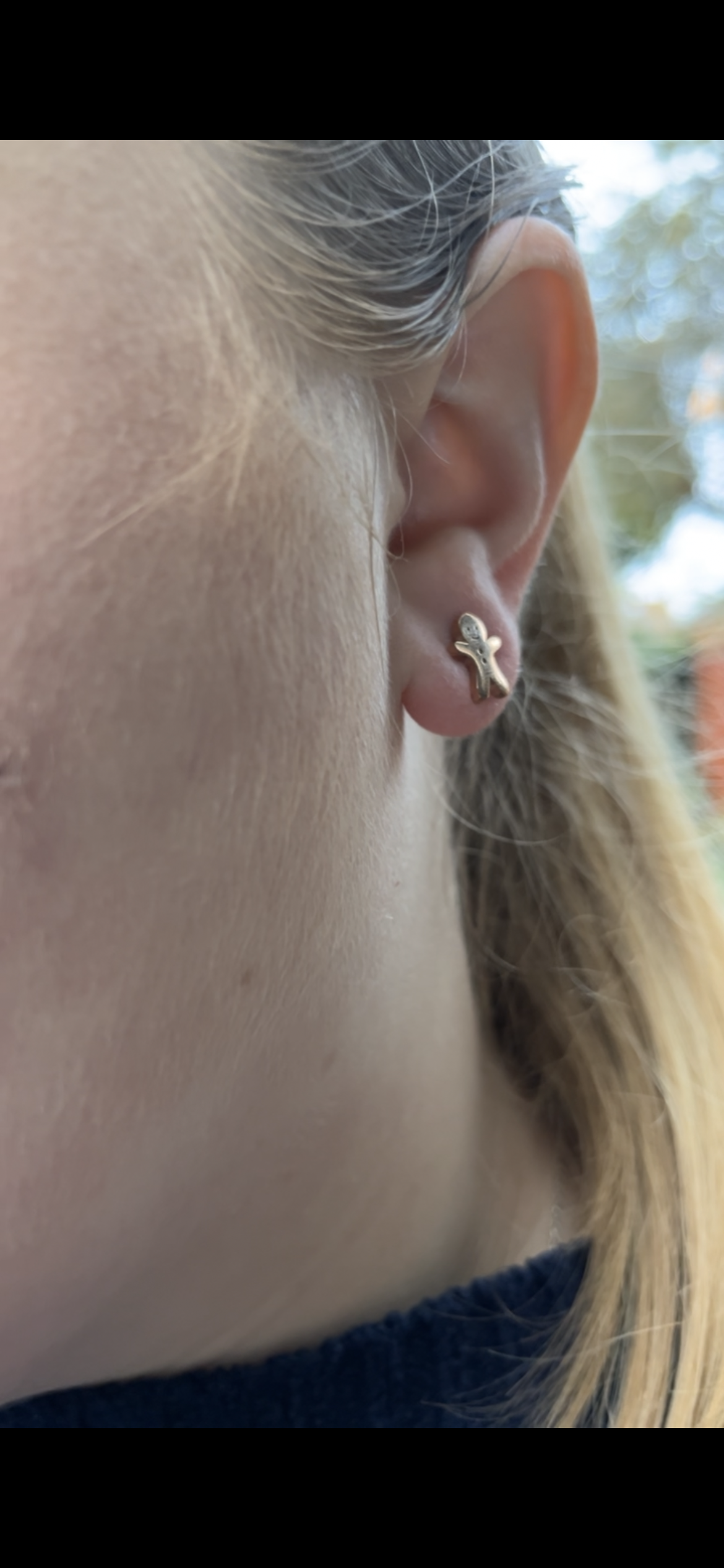 Gingerbread Men Studs