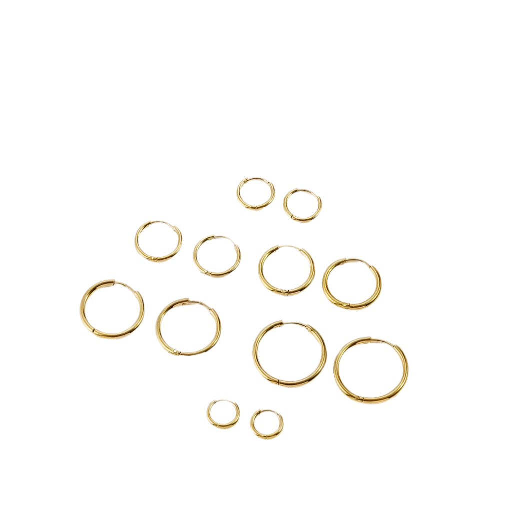 Scarlett Hoops - Basic Hoops and Huggies