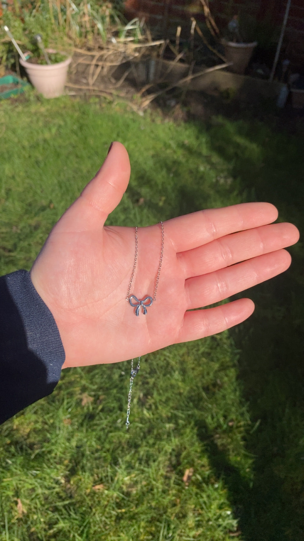 Florence Necklace - Bow Necklace