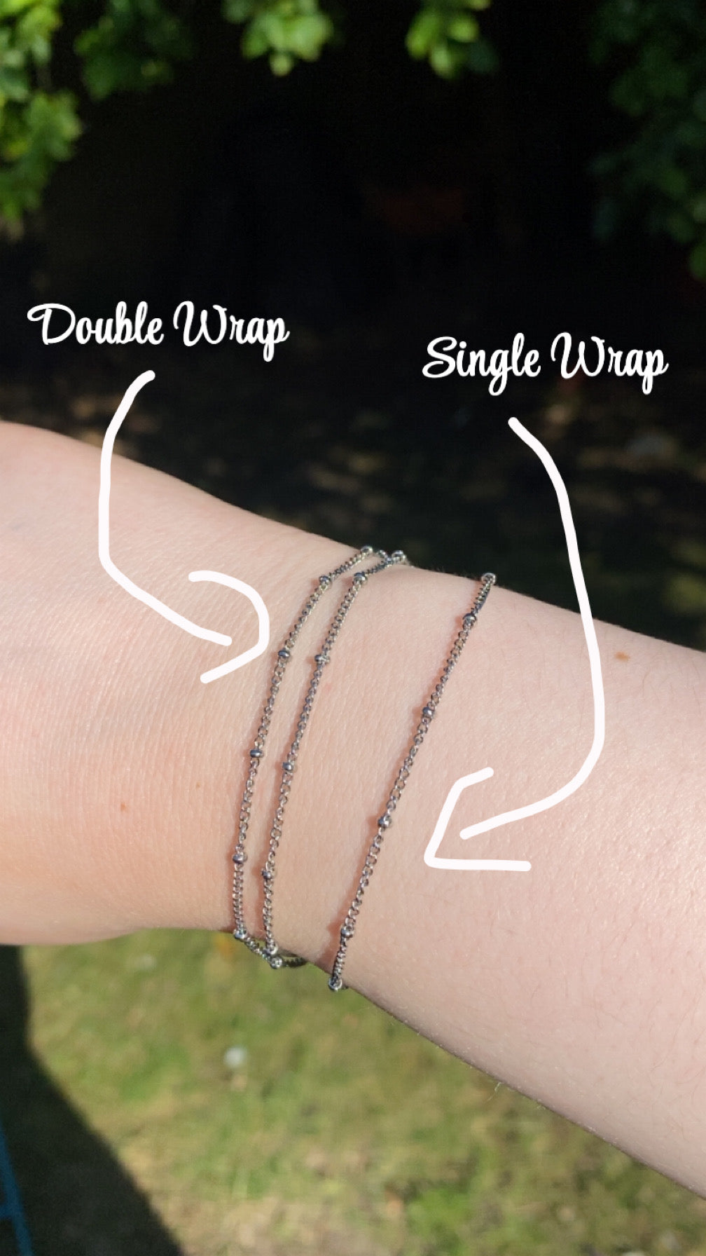 Roksana Bracelet - Single and Double chain available