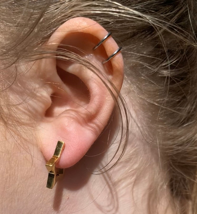 Stella Hoops - Star hoops