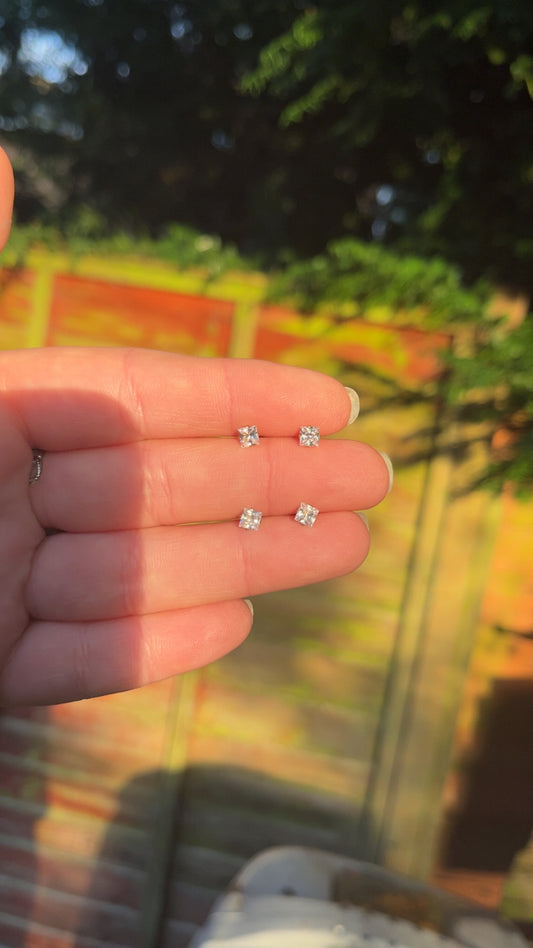 Chloe Flat Back Studs