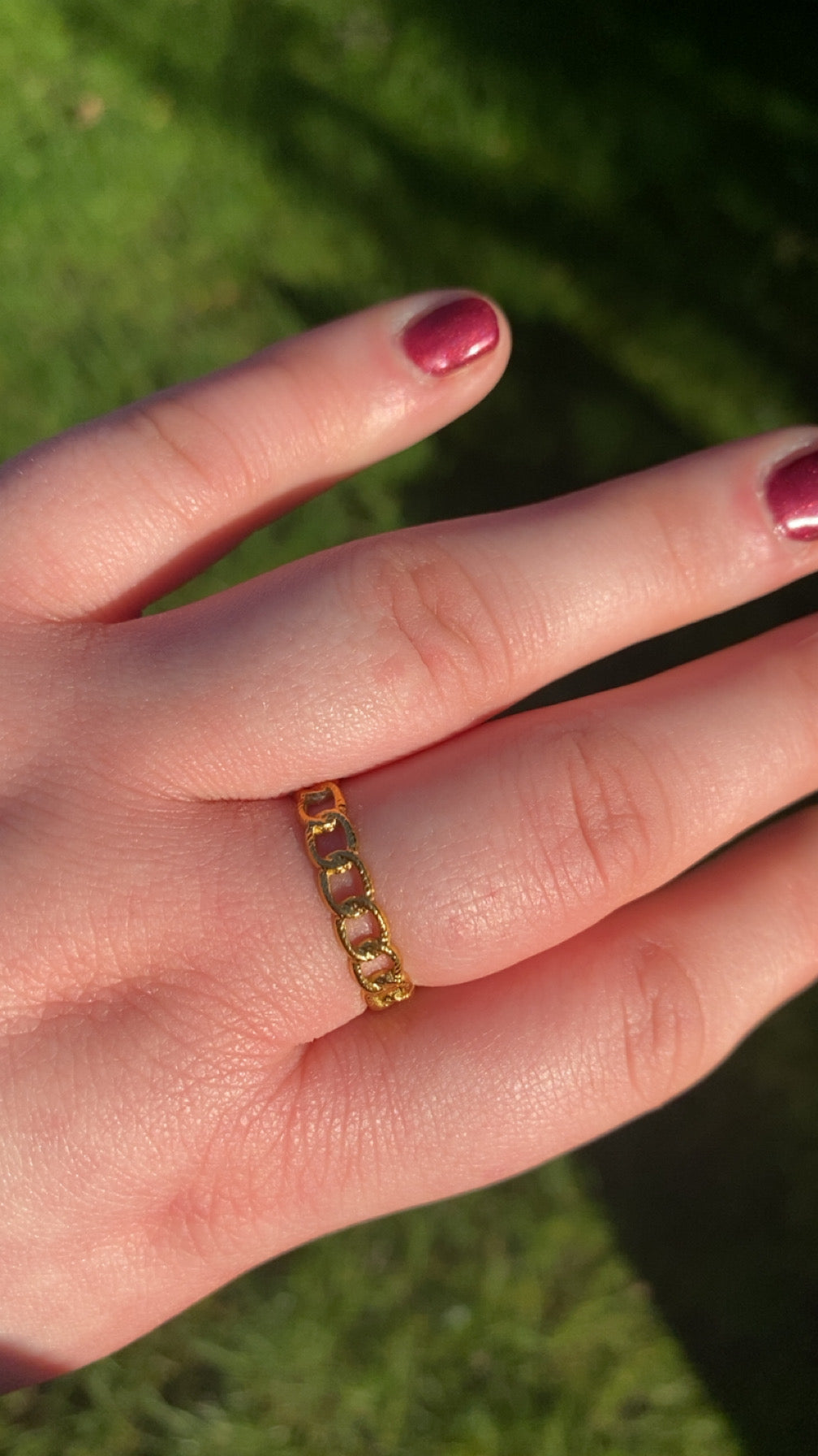 Erin Ring - Oval Rope Ring