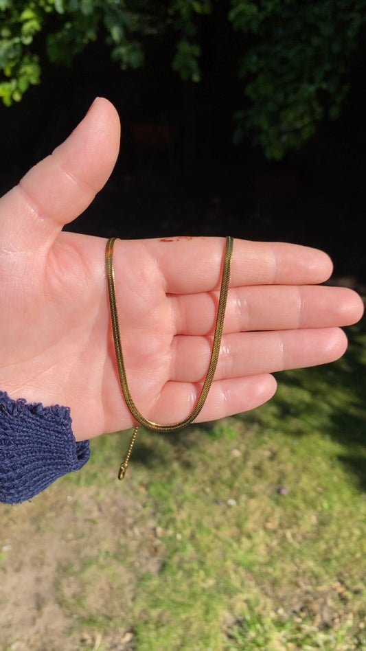Holly Necklace - Snake chain necklace