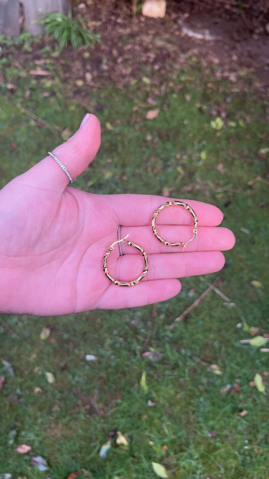 Twisted Hoops - Clearance Sale