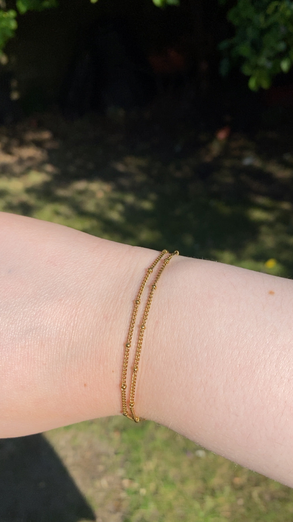 Roksana Bracelet - Single and Double chain available