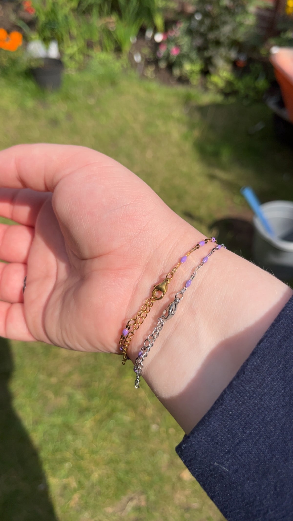 Purple Bracelet - All profits donated to Verity PCOS