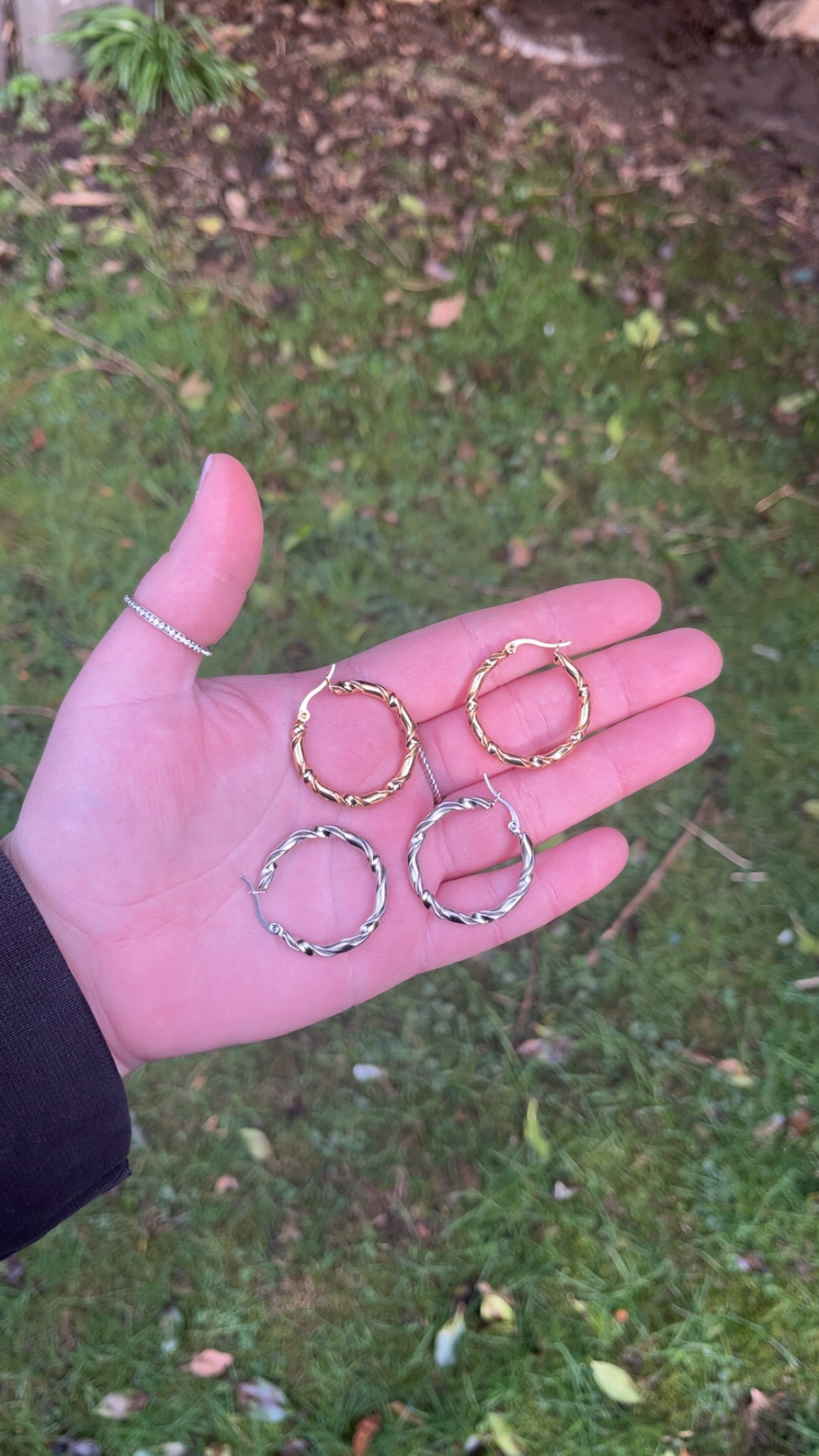 Twisted Hoops - Clearance Sale