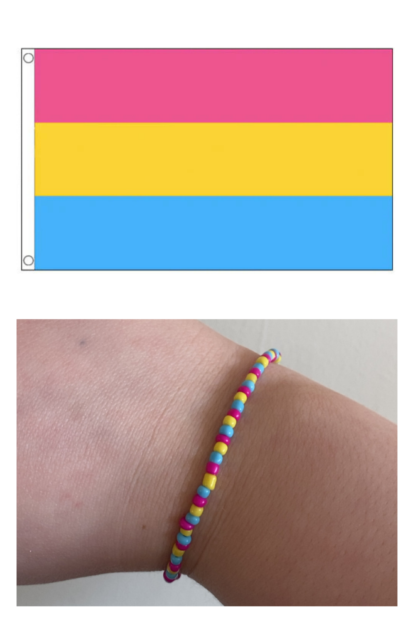 Pride Flag Beaded Bracelets