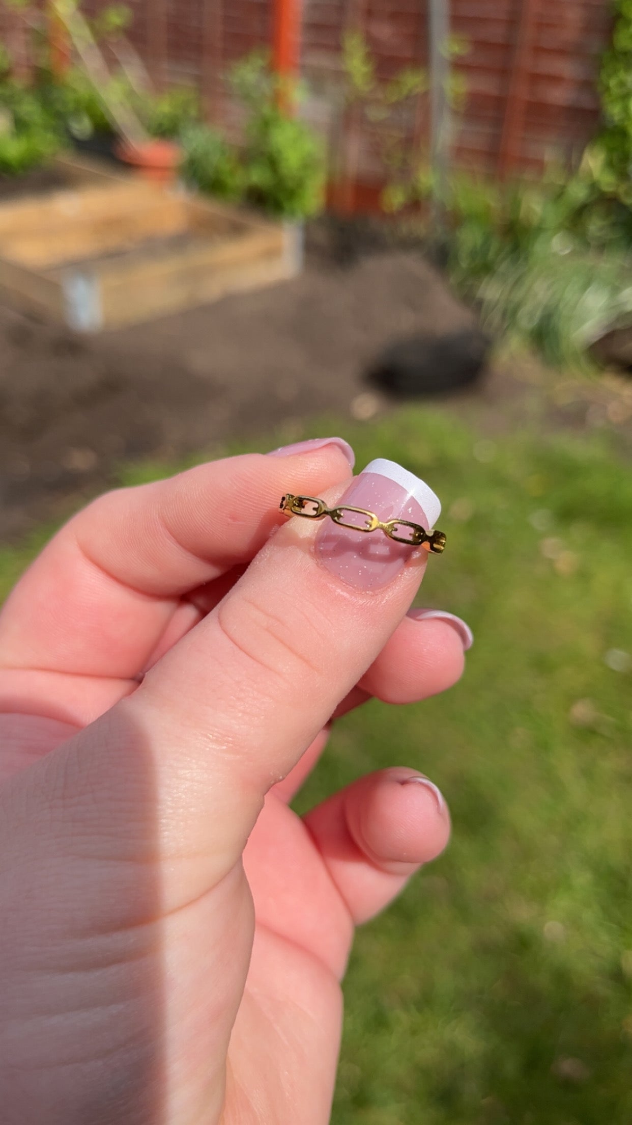 Cerys Ring - Chain Ring