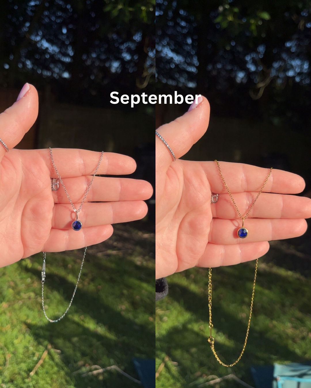 Joanna Birthstone Necklace
