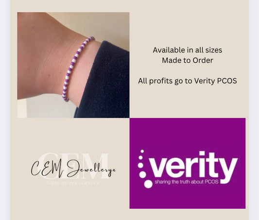 PCOS Awareness Month Charity Bracelet