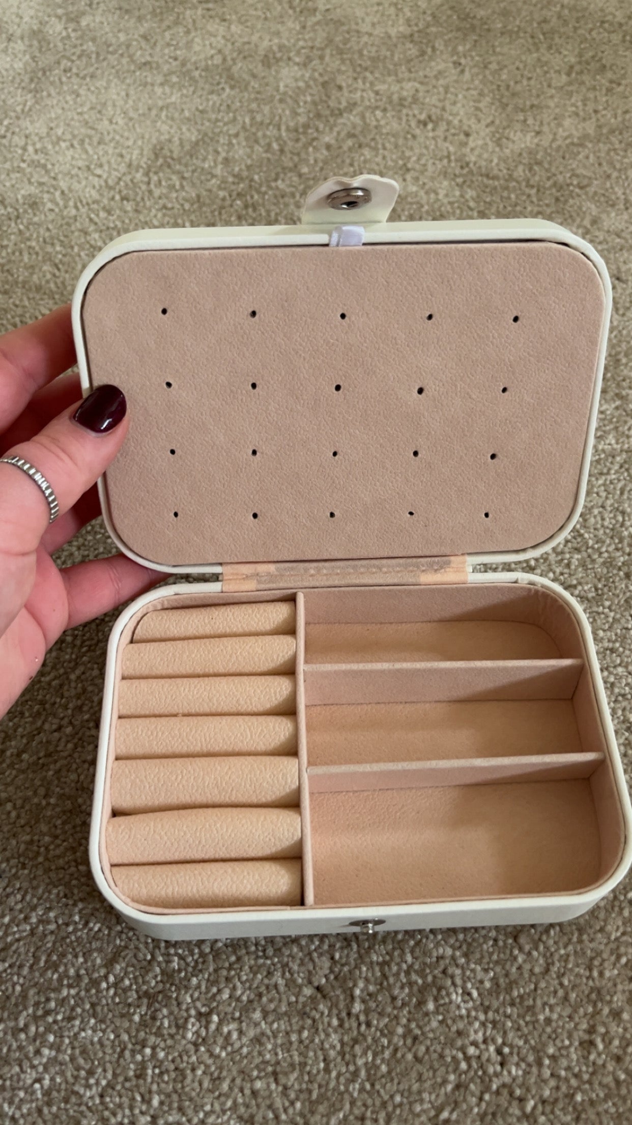 Jewellery Box - 2 layer available in  White and Black