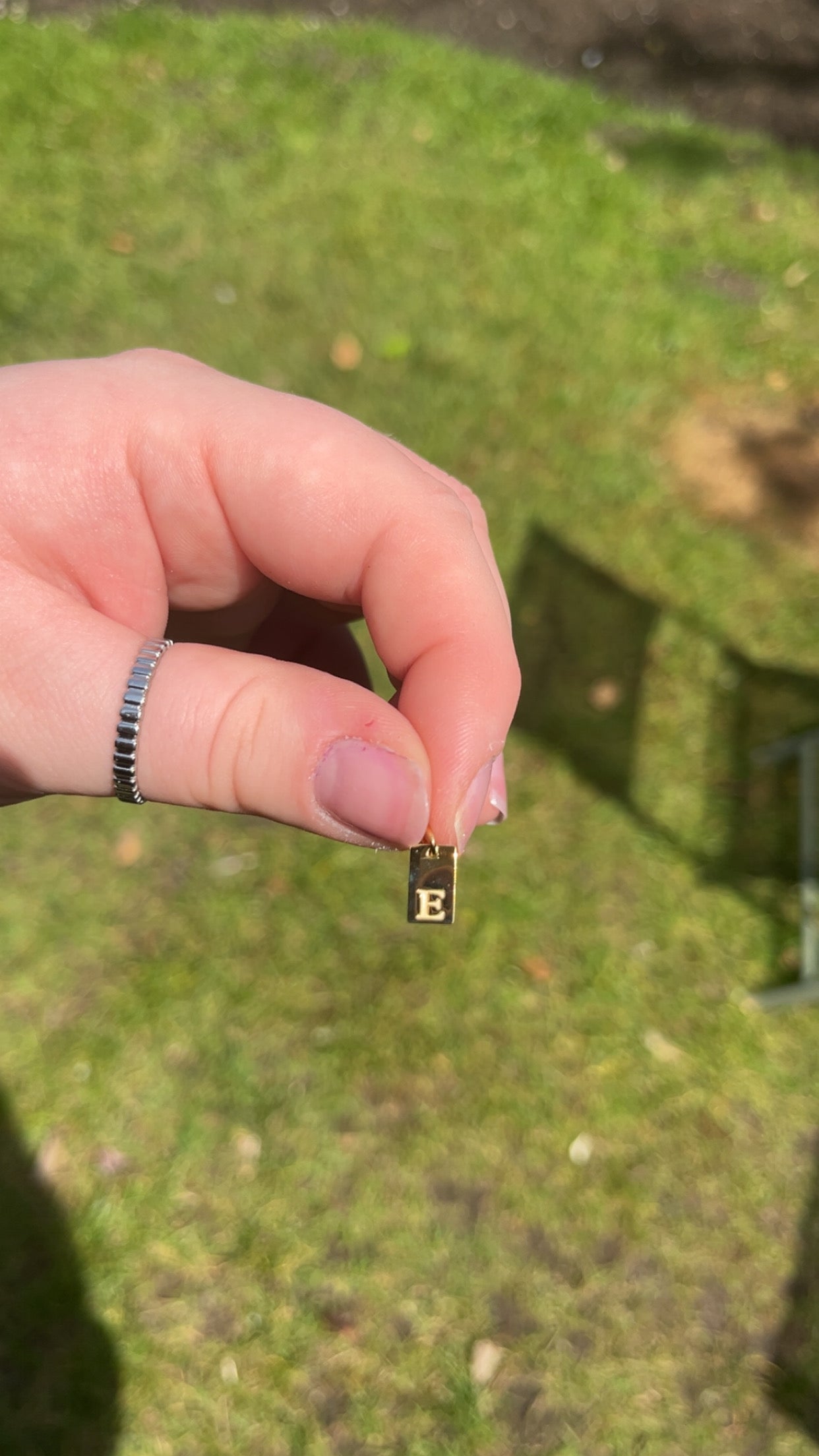 Jordana Pendant - Letter Pendant