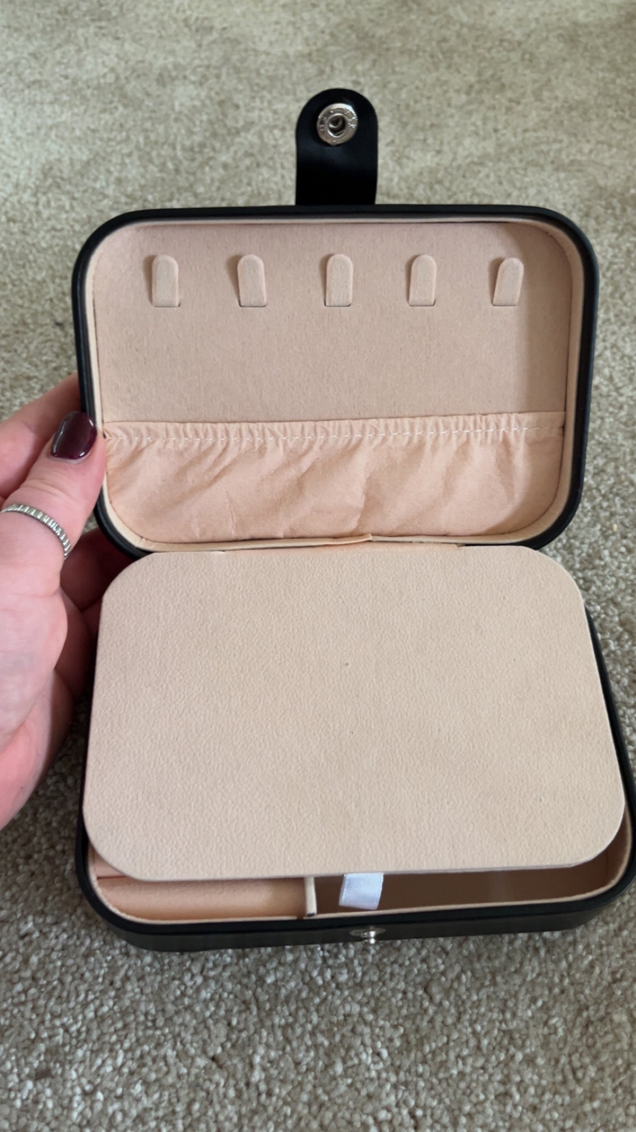 Jewellery Box - 2 layer available in  White and Black