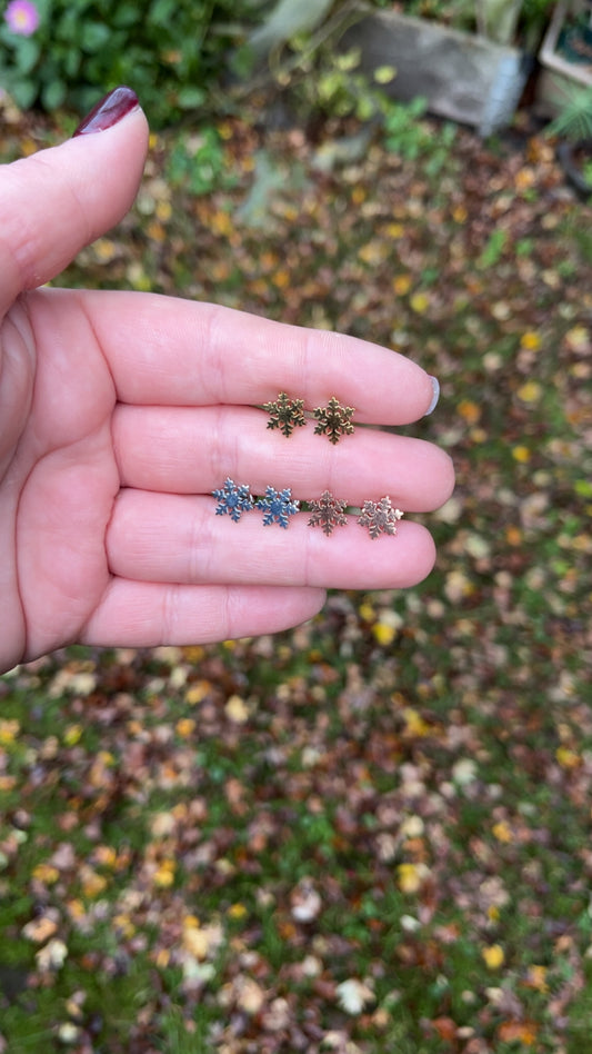 Snowflake Studs