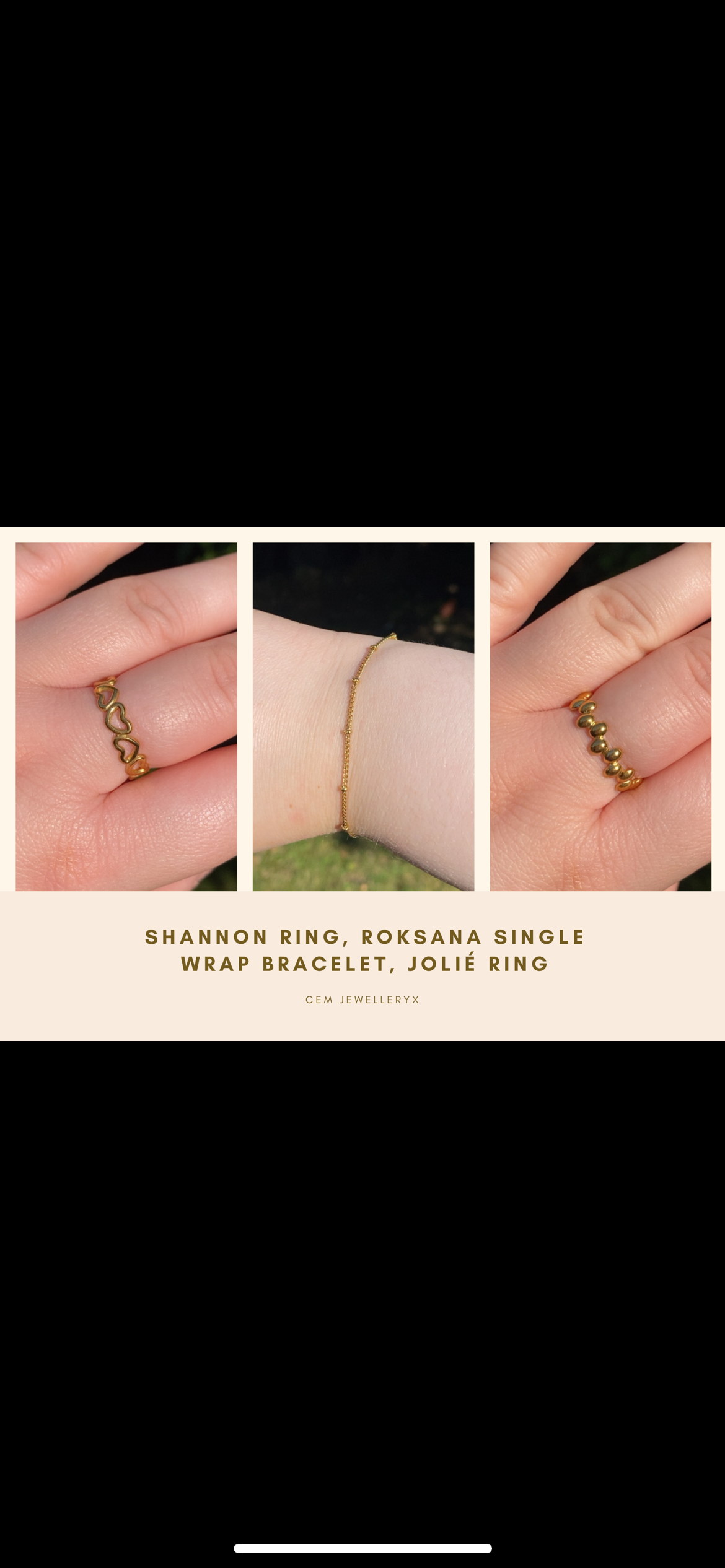 ‘The Hand Of Dreams’ - 2 rings and 1 bracelet bundle