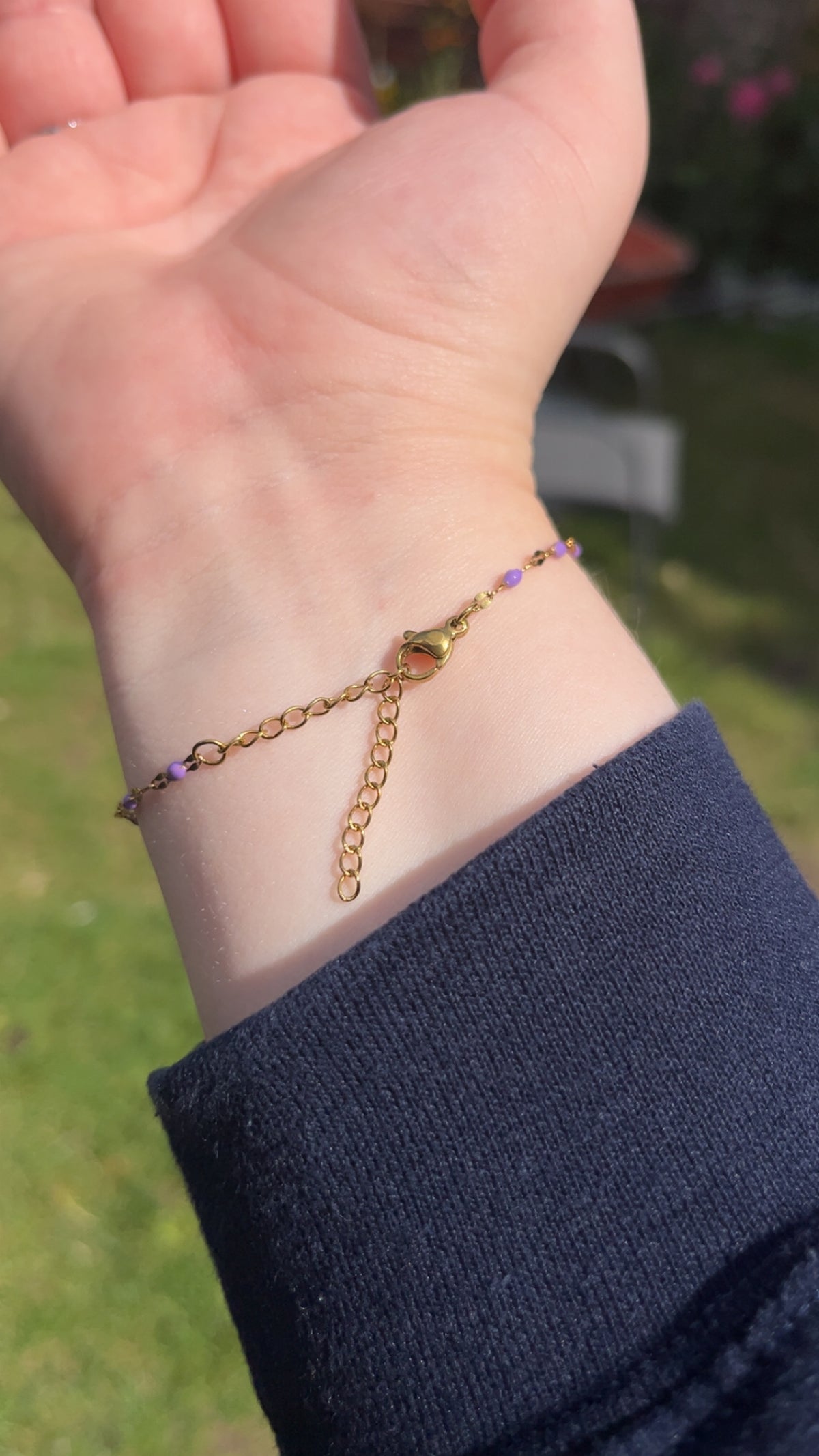 Purple Bracelet - All profits donated to Verity PCOS