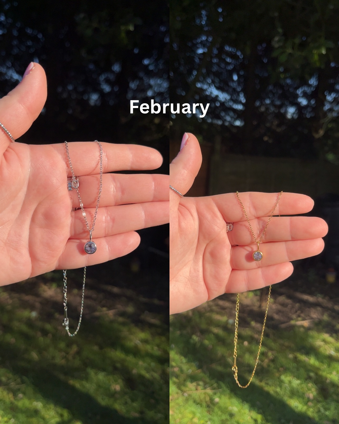 Joanna Birthstone Necklace