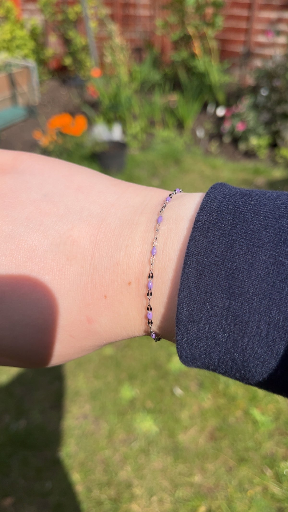 Purple Bracelet - All profits donated to Verity PCOS