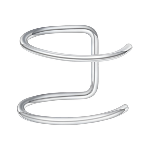 Clip on ear cuff