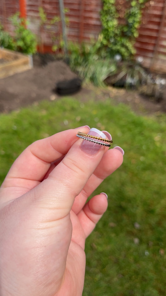 Emily Ring - Twisted Rope Ring