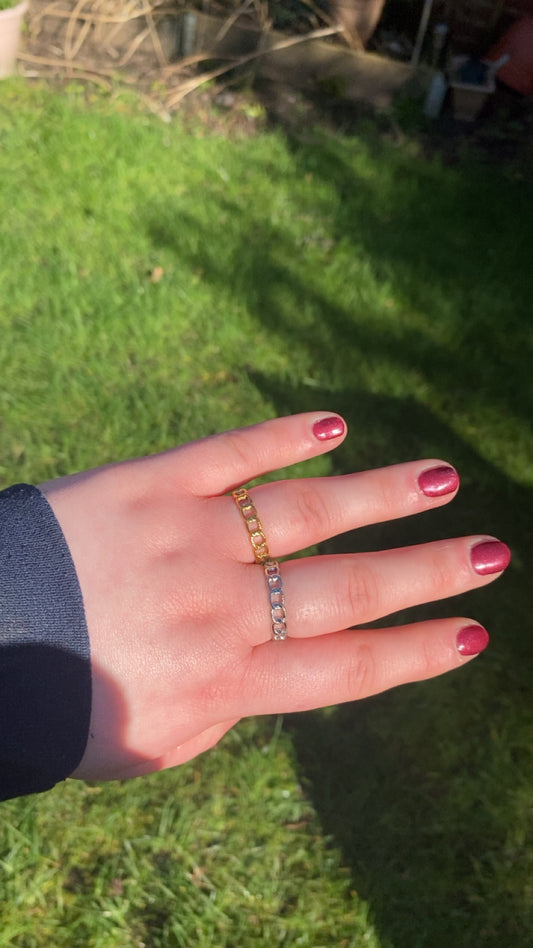 Erin Ring - Oval Rope Ring