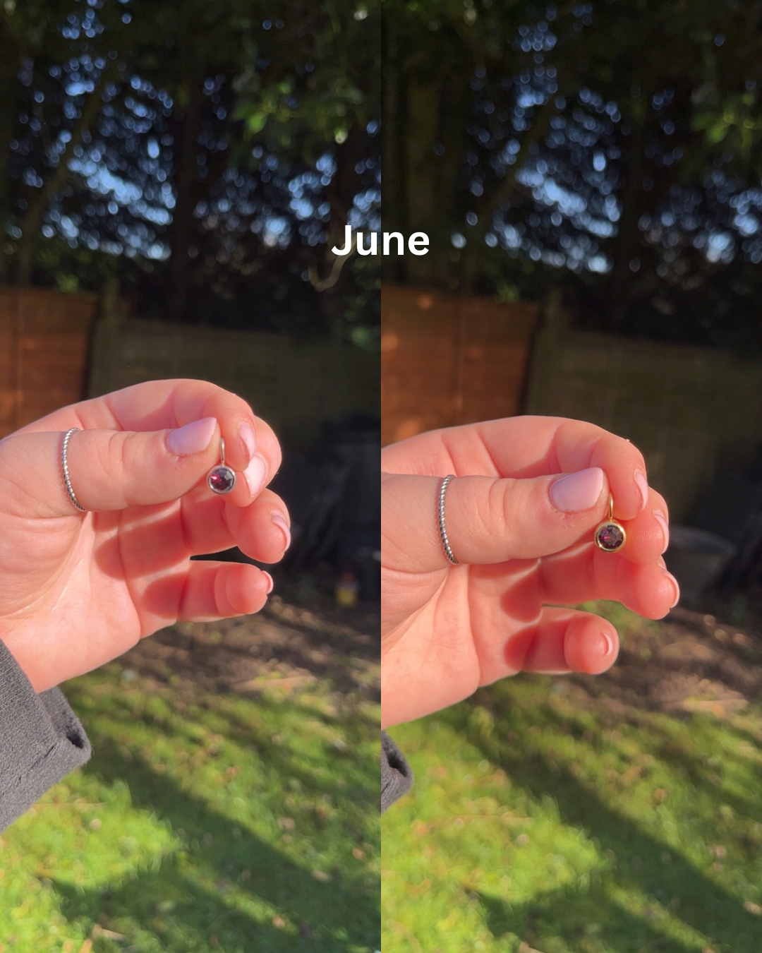 Joanna Birthstone Charm