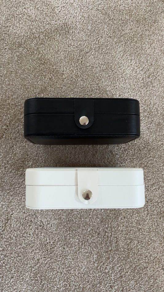 Jewellery Box - 2 layer available in  White and Black