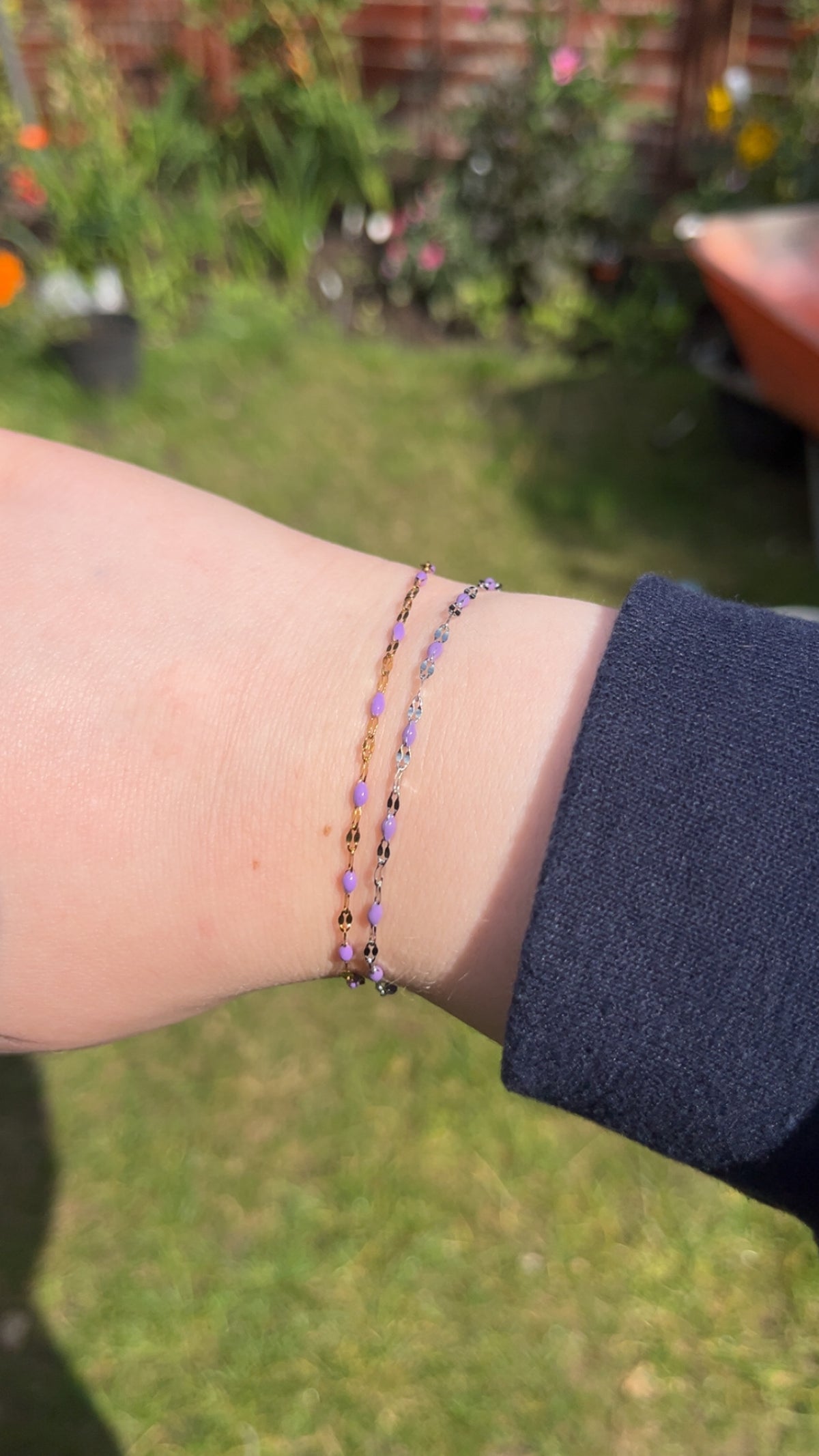 Purple Bracelet - All profits donated to Verity PCOS