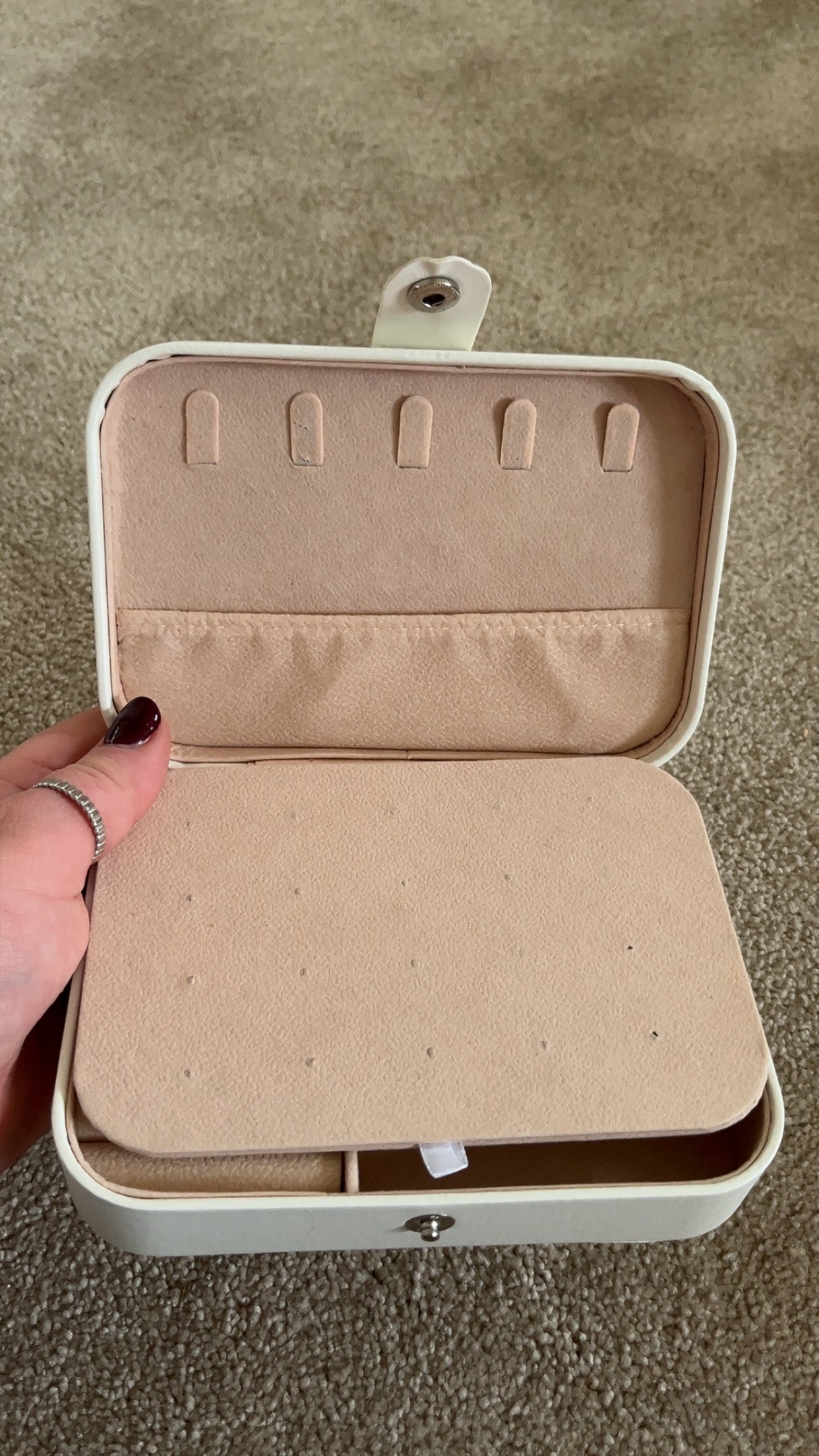 Jewellery Box - 2 layer available in  White and Black