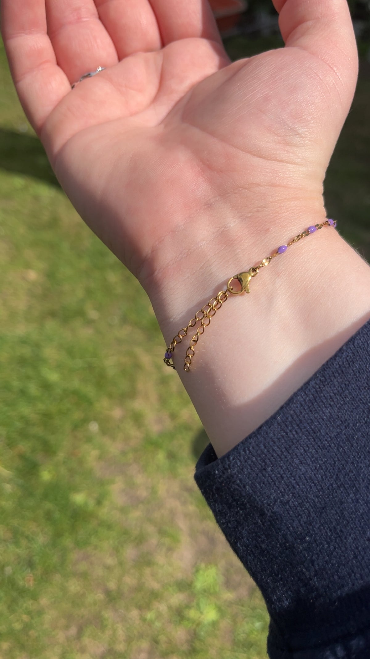 Purple Bracelet - All profits donated to Verity PCOS