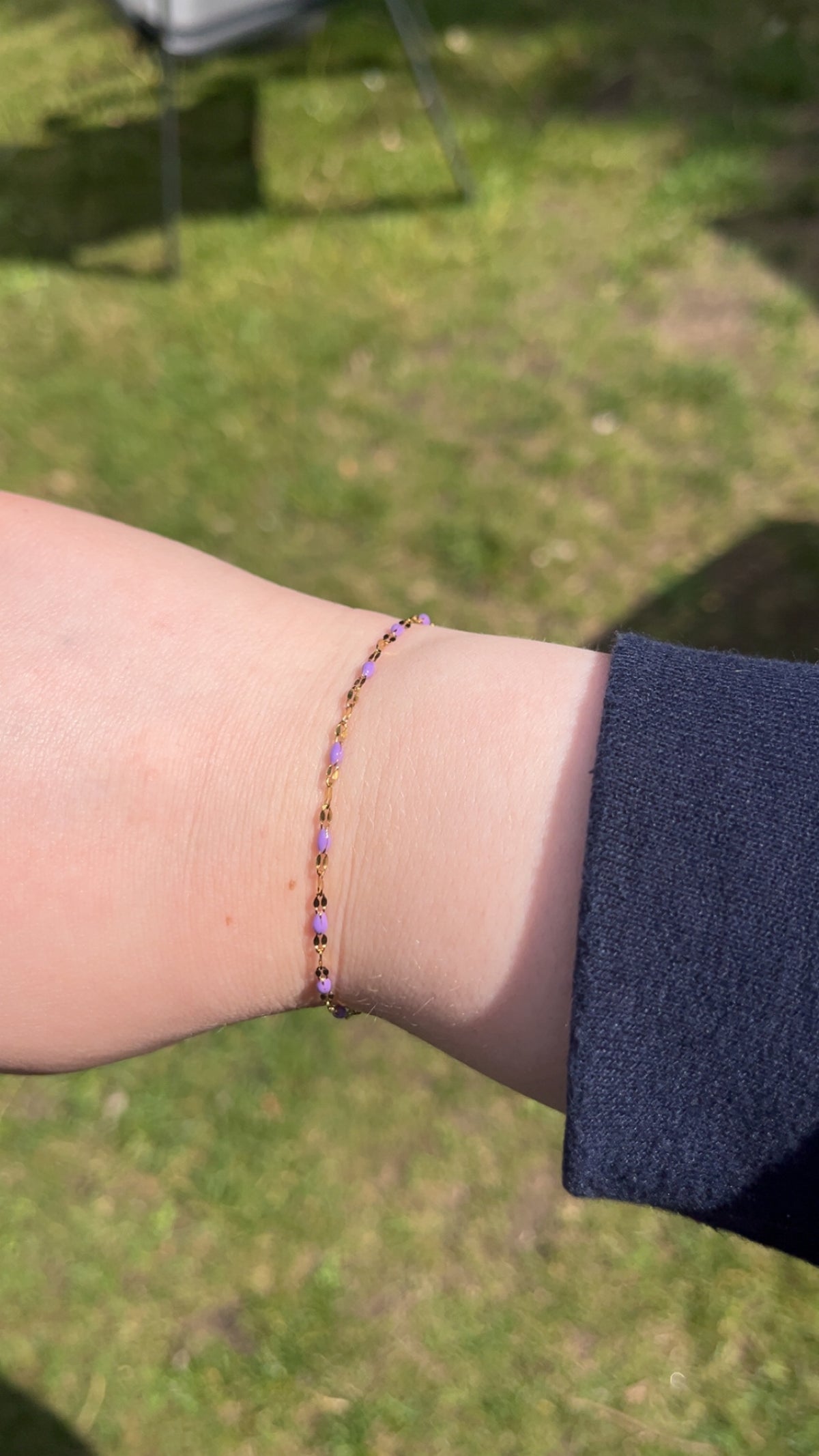 Purple Bracelet - All profits donated to Verity PCOS