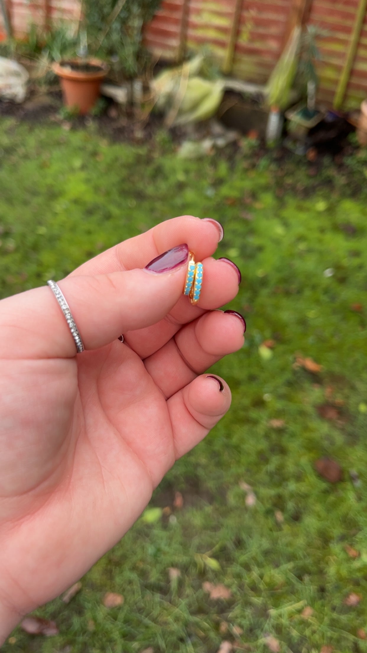 Charlotte Huggies - Blue Turquoise