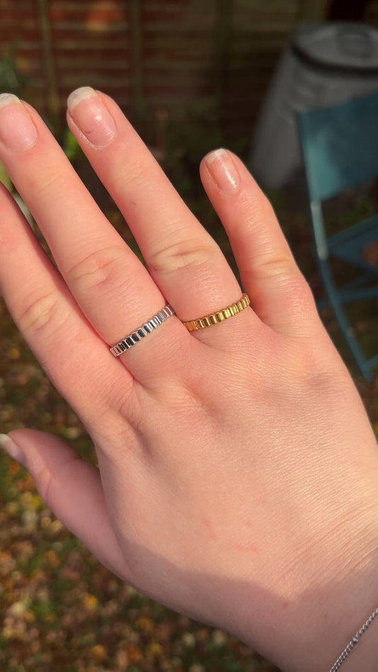Jade Ring - Ridge Ring
