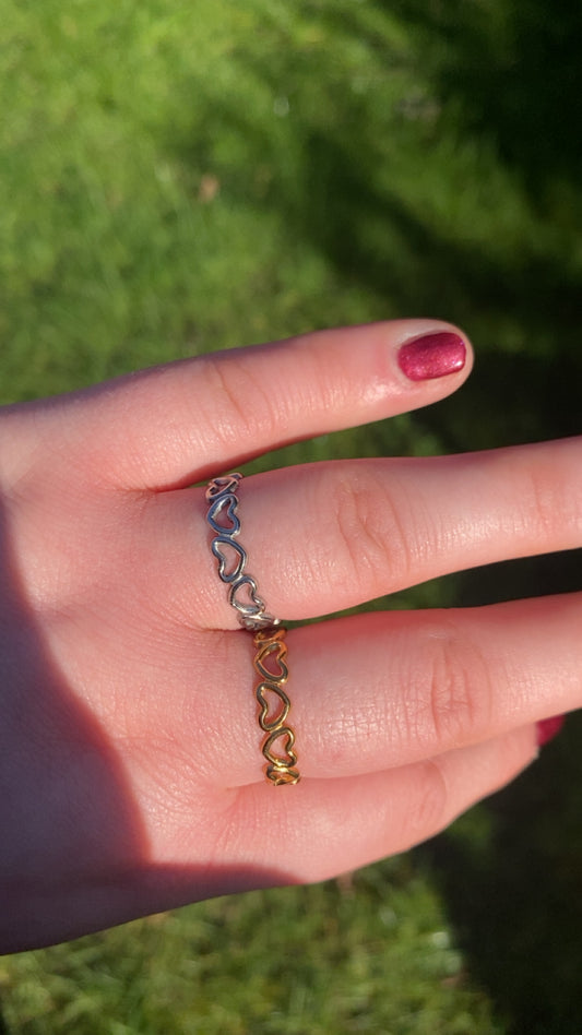 Shannon Ring - Love Heart Ring