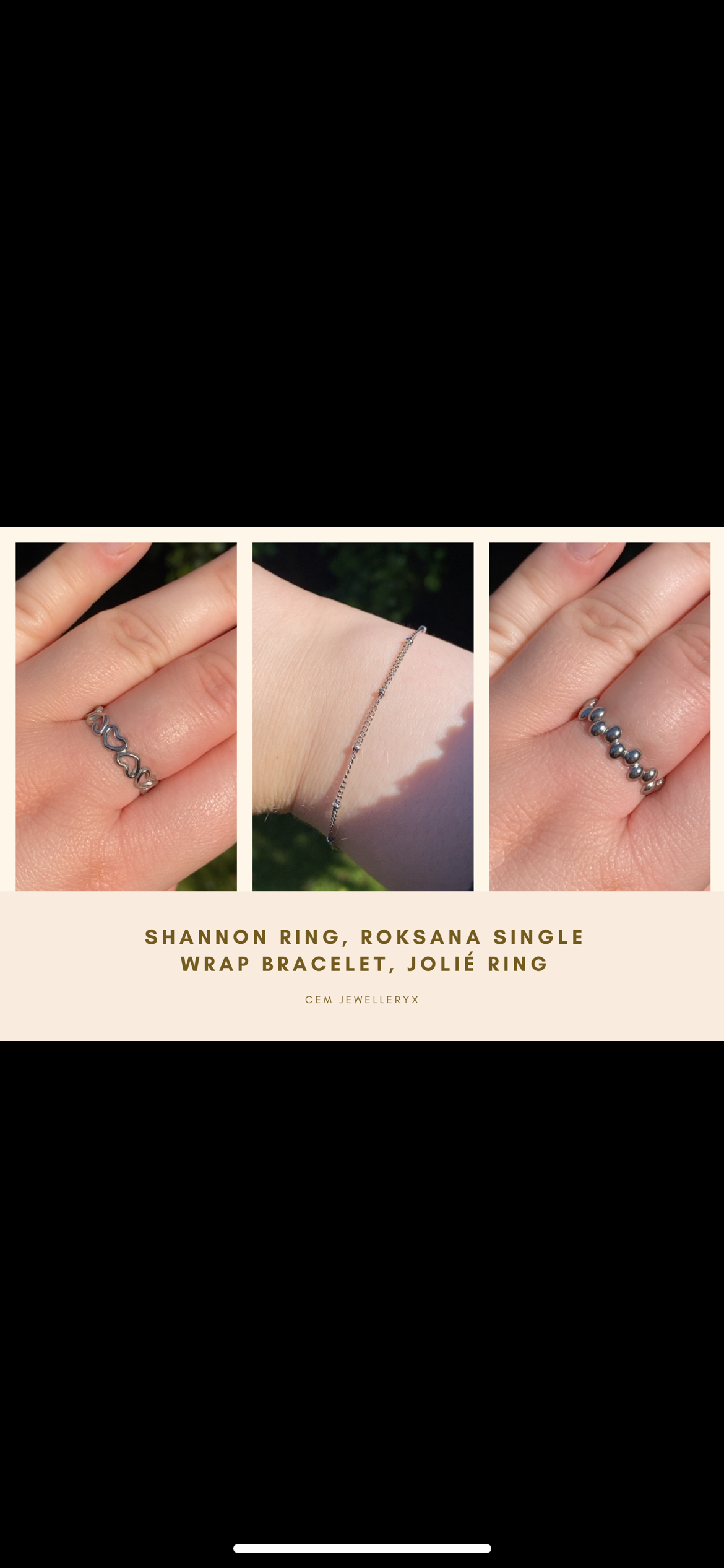 ‘The Hand Of Dreams’ - 2 rings and 1 bracelet bundle