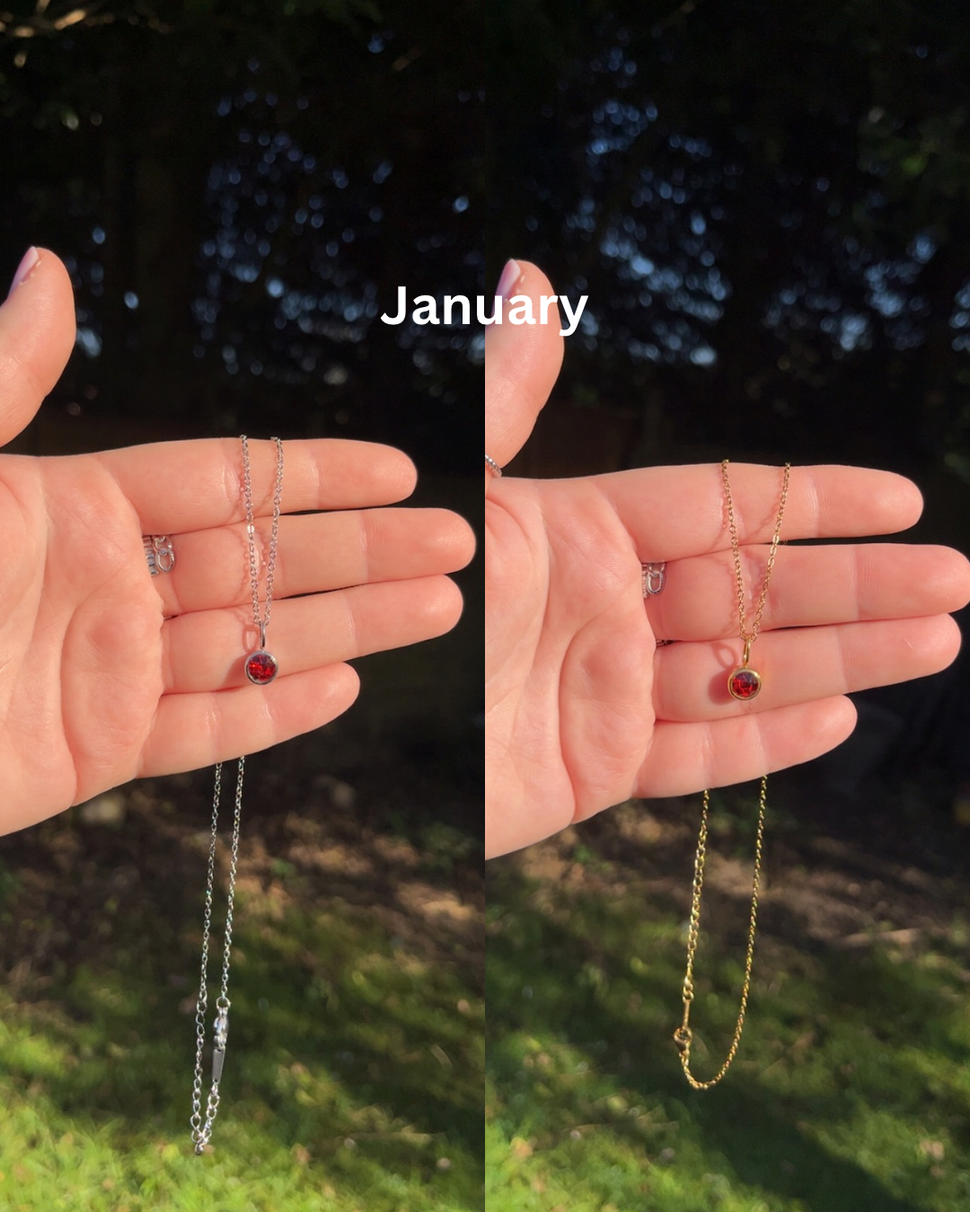 Joanna Birthstone Necklace