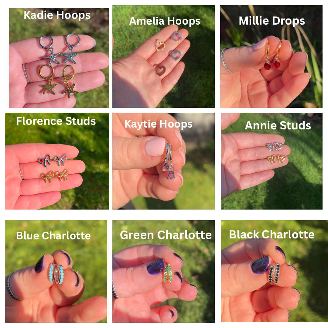 Mega Earring Mystery box - 3 pairs of earrings