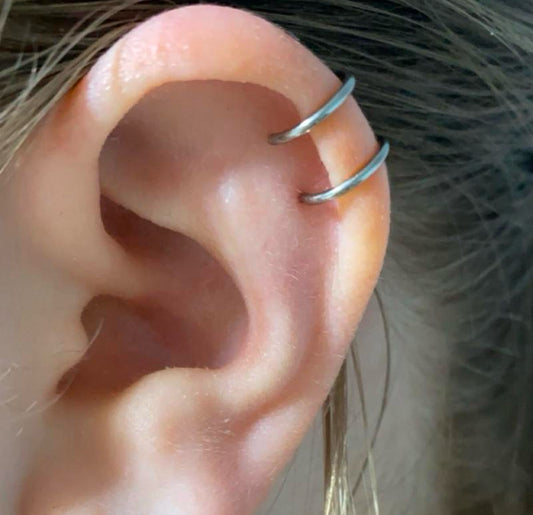 Clip on ear cuff