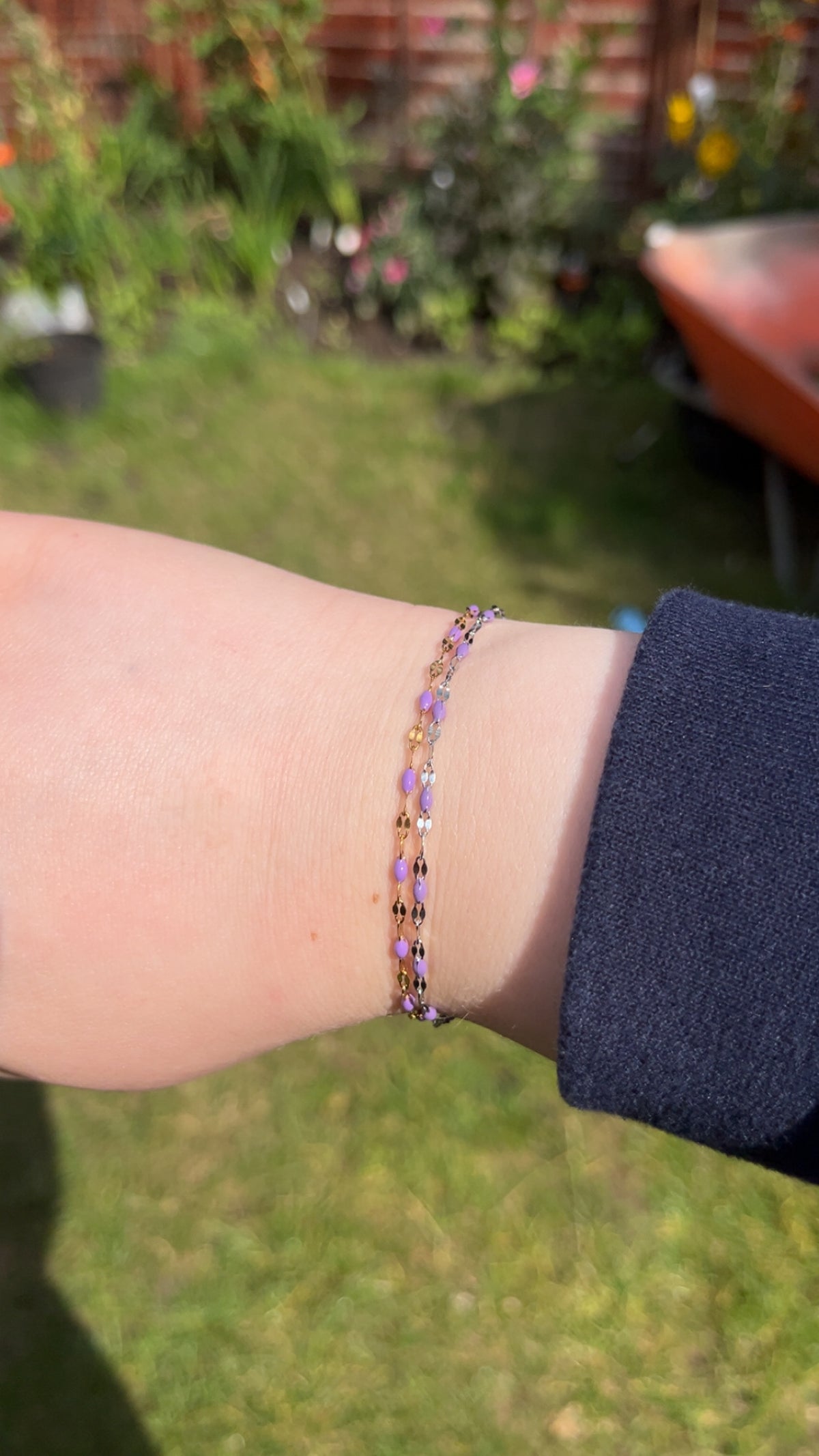 Purple Bracelet - All profits donated to Verity PCOS