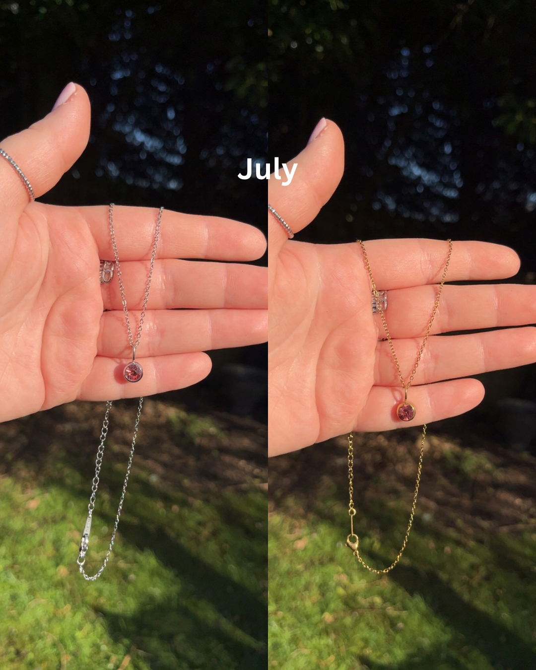 Joanna Birthstone Necklace