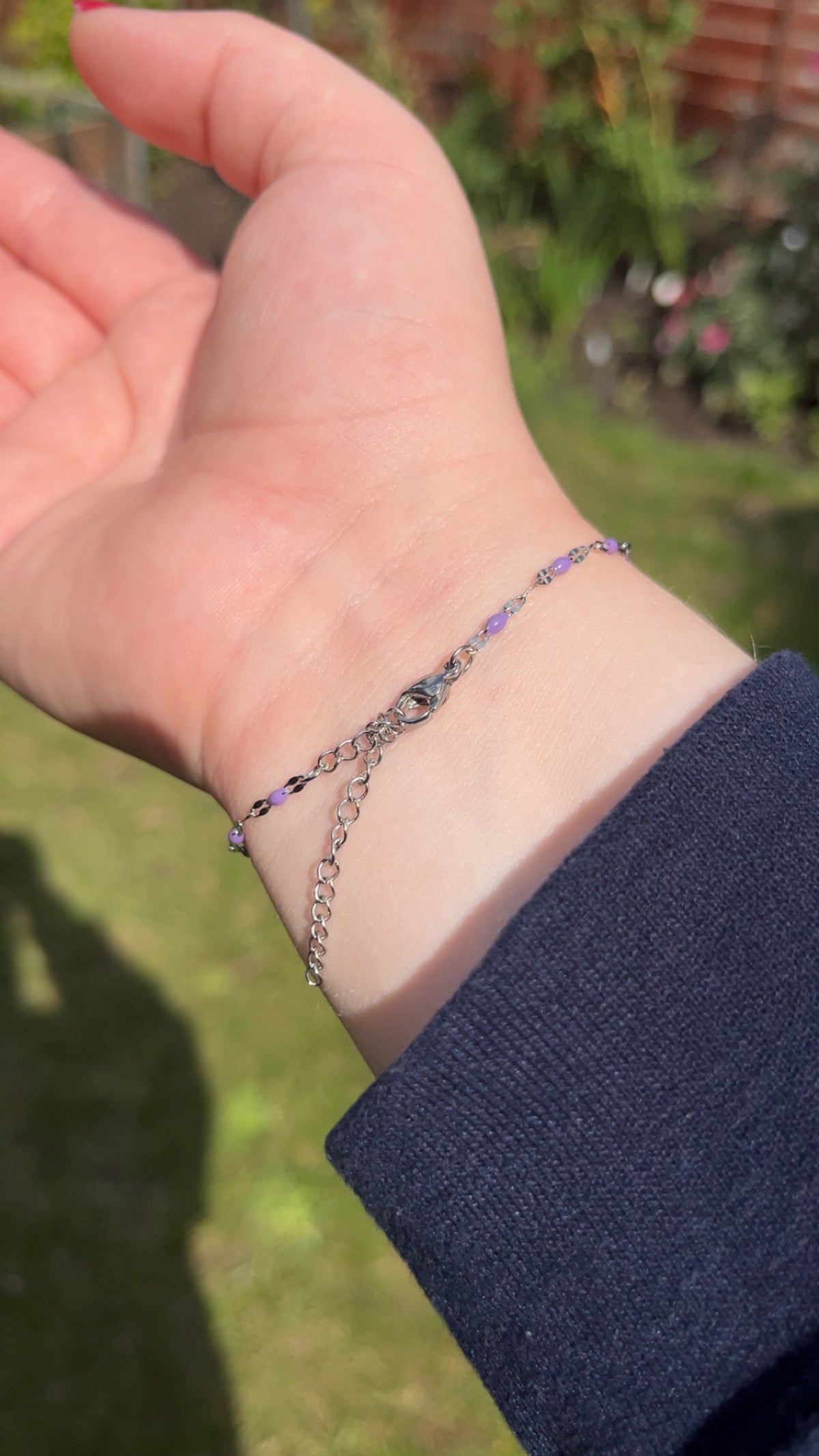 Purple Bracelet - All profits donated to Verity PCOS