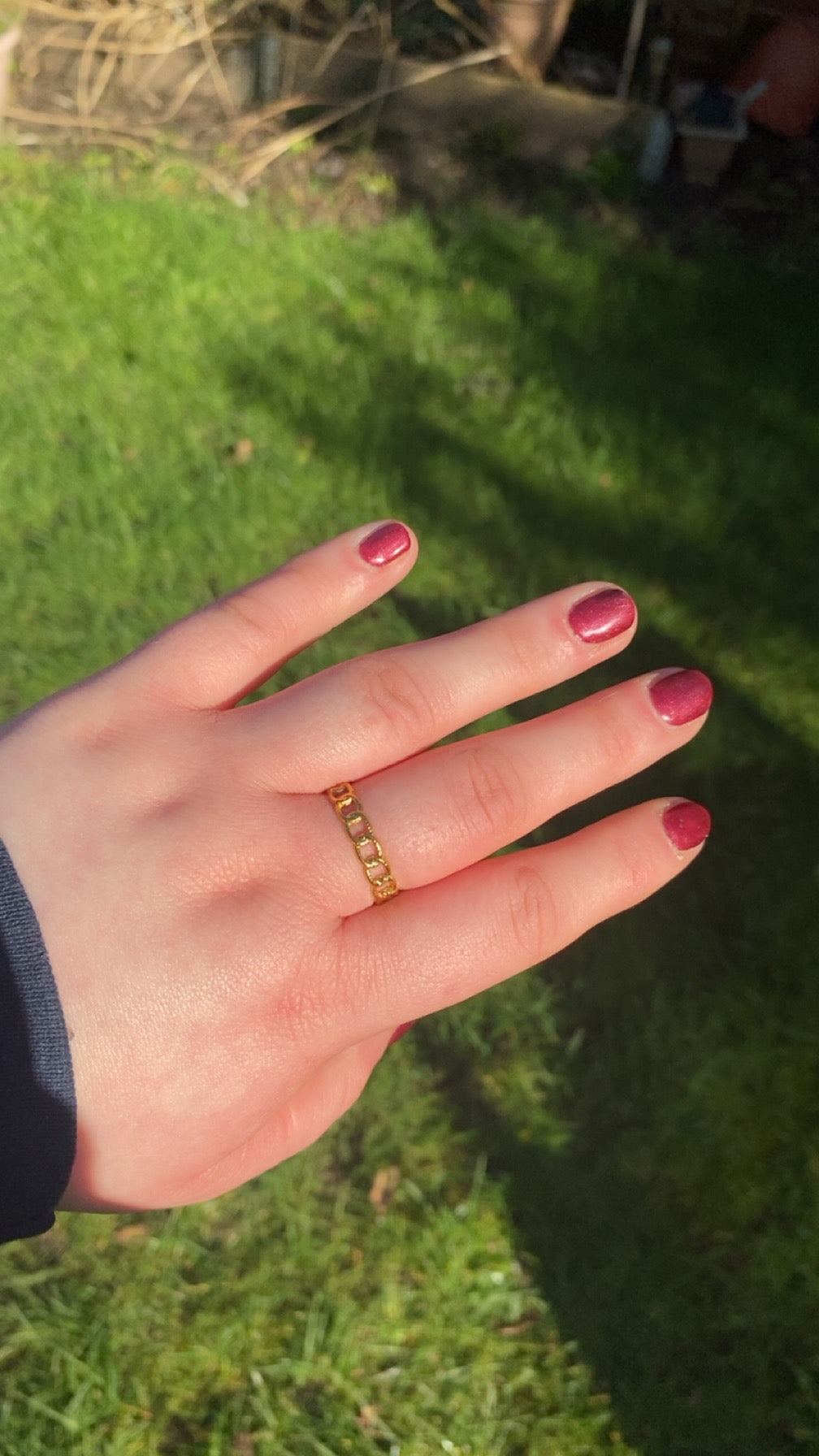 Erin Ring - Oval Rope Ring
