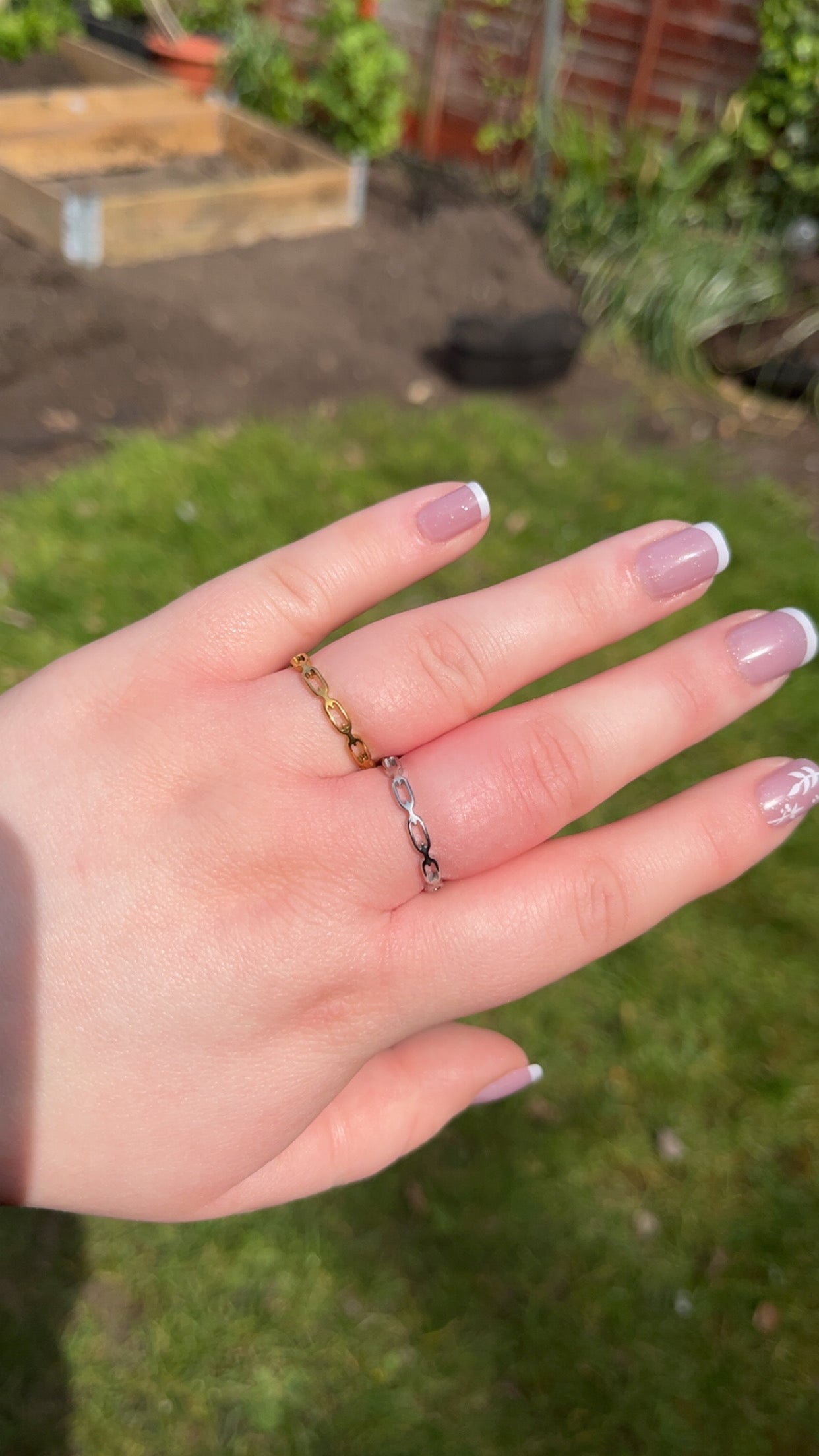 Cerys Ring - Chain Ring