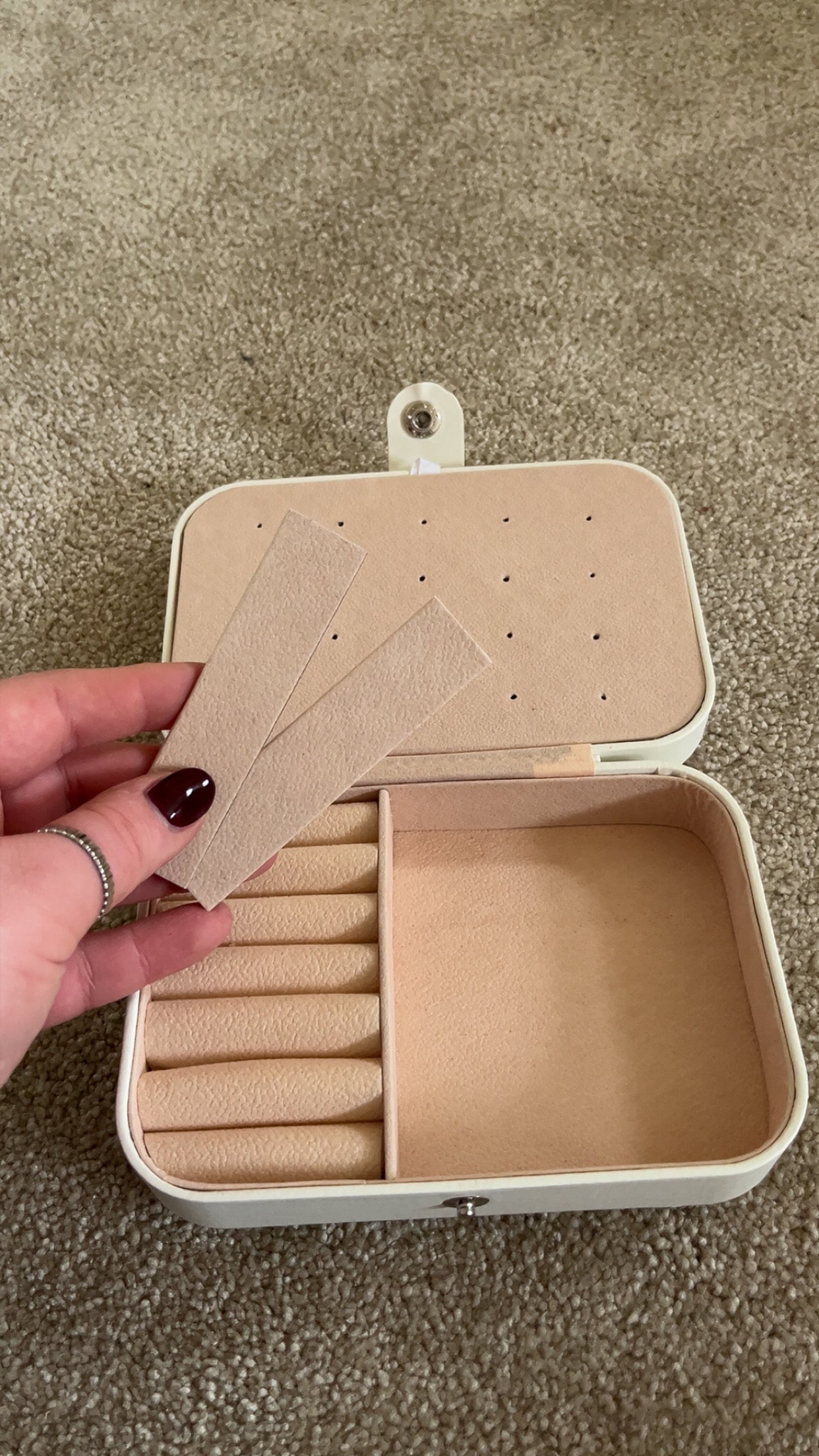 Jewellery Box - 2 layer available in  White and Black