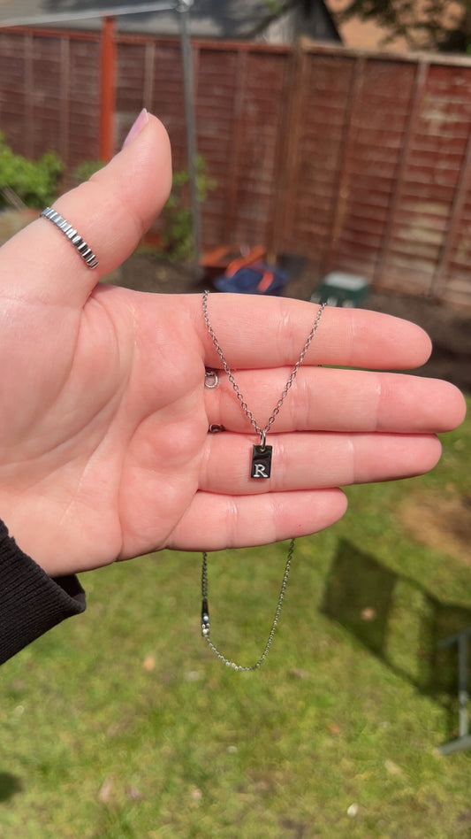 Jordana Necklace - Letter Necklace